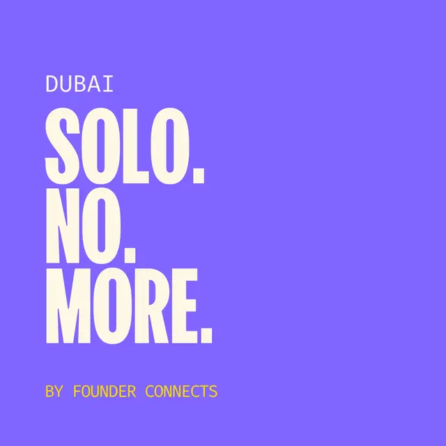 Dubai Cofounders Wanted