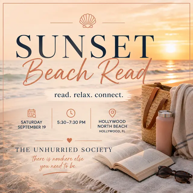 Unhurried Society September Sunset Beach Read