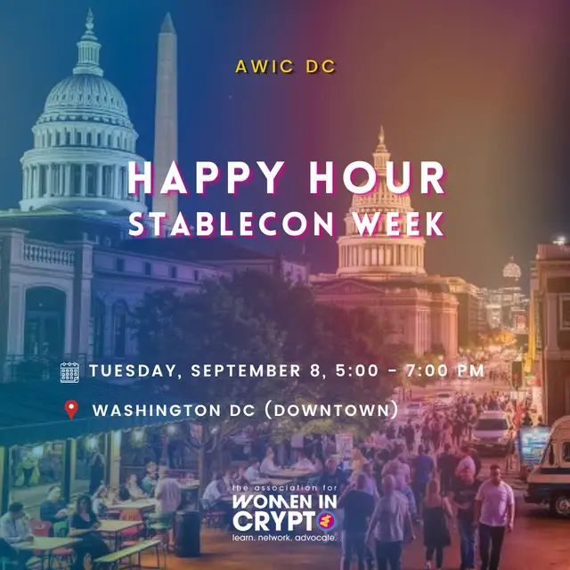 AWIC DC | Stablecon Happy Hour