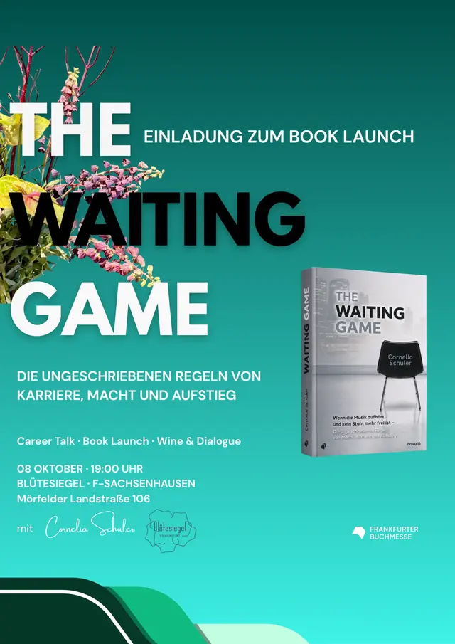 BOOK LAUNCH The Waiting Game