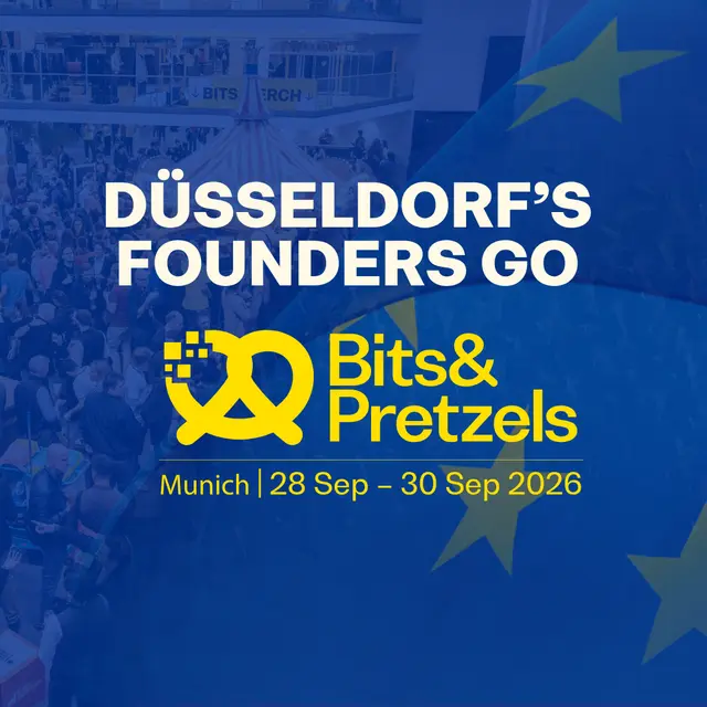 Düsseldorf's founders go Bits & Pretzels 2026