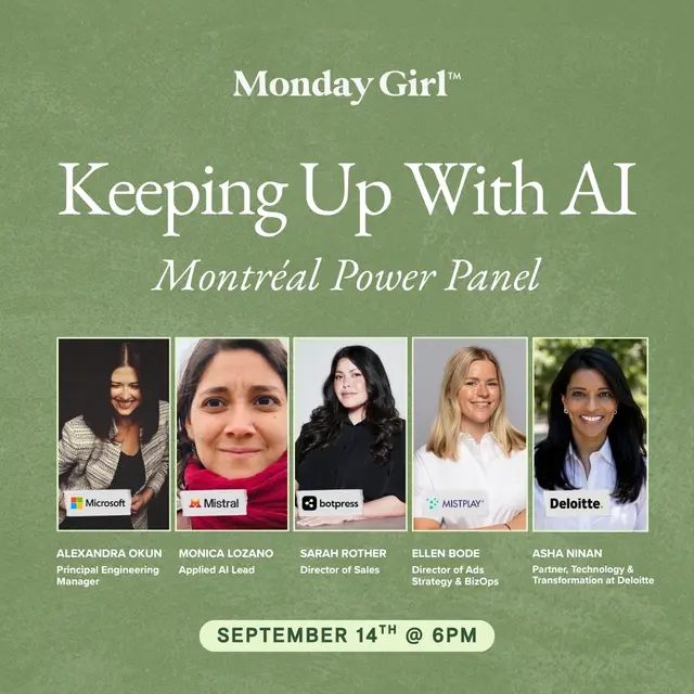 MONTREAL Power Panel: Keeping Up With AI 💫