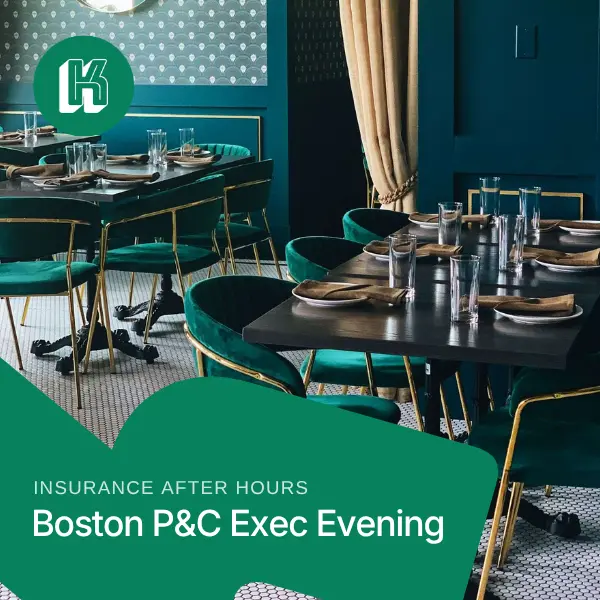 Insurance After Hours: An Evening for Claims & Technology Leaders in P&C