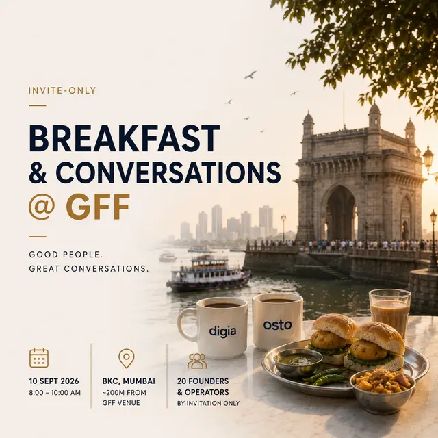 Breakfast & Conversations @ GFF