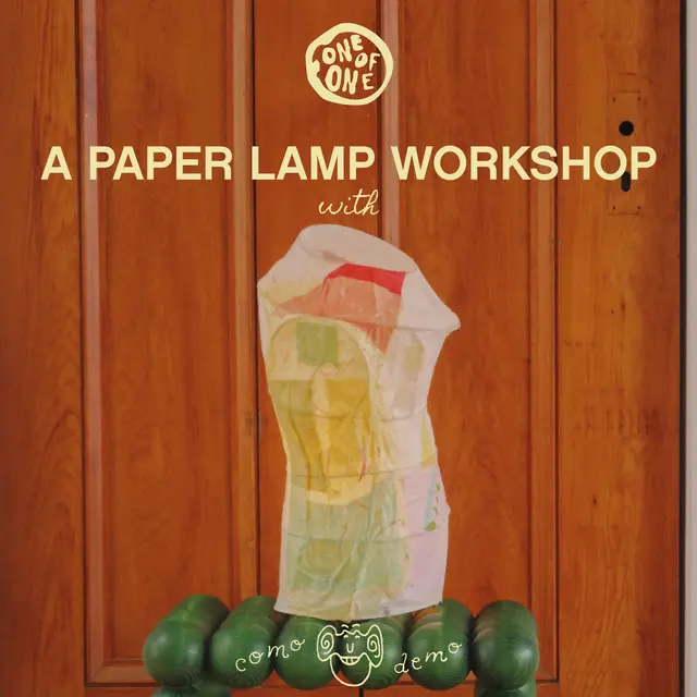 WORKSHOP | Paper Lamp In Color with ComoDemo