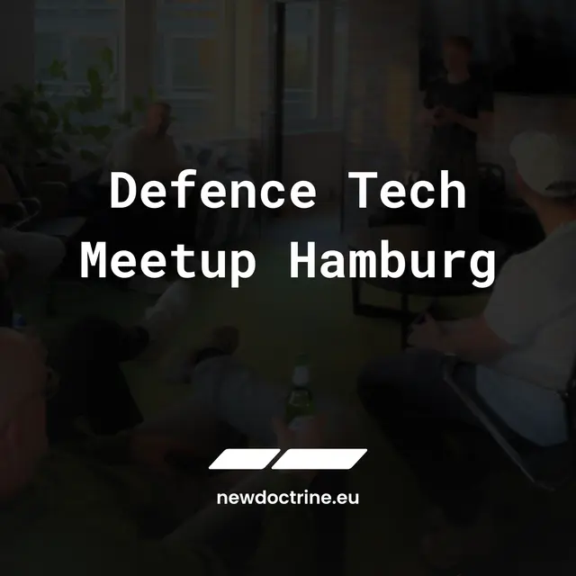 Defence Tech Meetup Hamburg