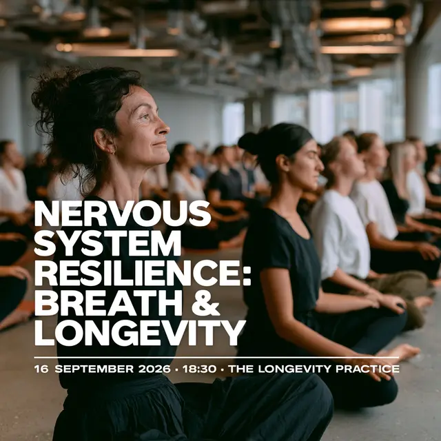 🫁 Nervous System Resilience: The Longevity Pillar You Can Train with Every Breath