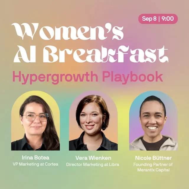 Women's AI Breakfast - Hypergrowth Playbook