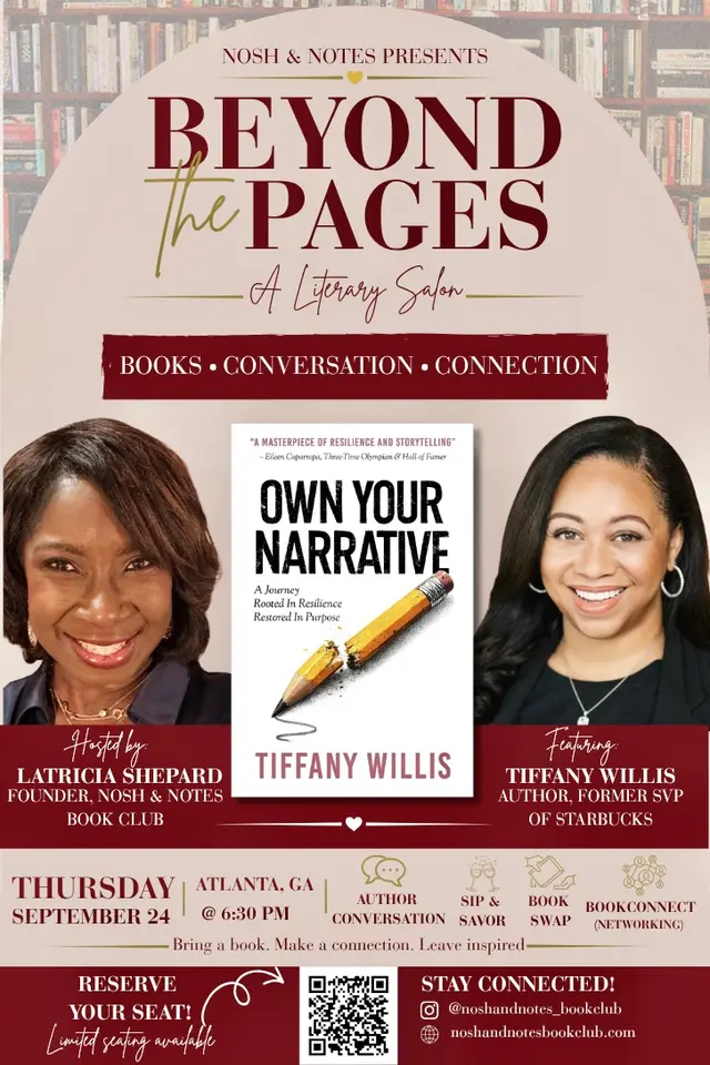 Nosh & Notes Beyond the Pages Literary Salon - Atlanta Event