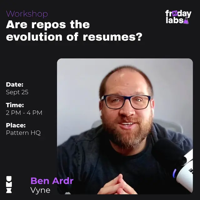 Workshop: Are repos the evolution of resumes?