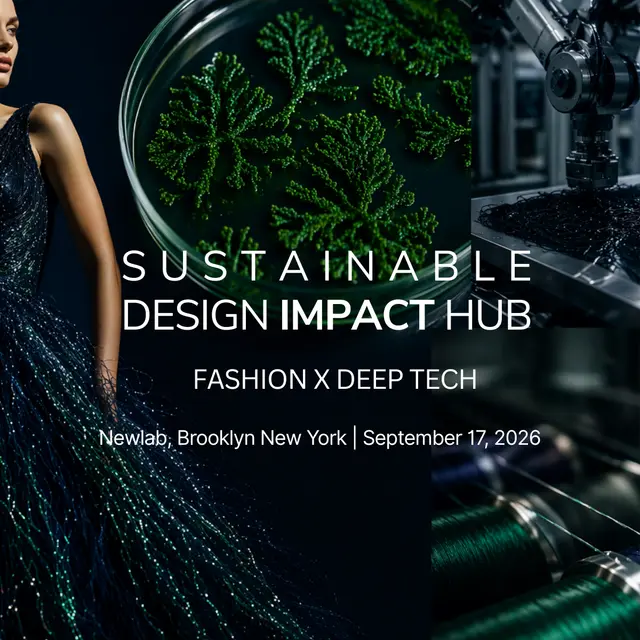 Sustainable Design Impact Hub: Fashion x Deep Tech