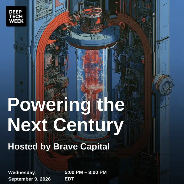 Powering the Next Century | Inaugural DC Deep Tech Week