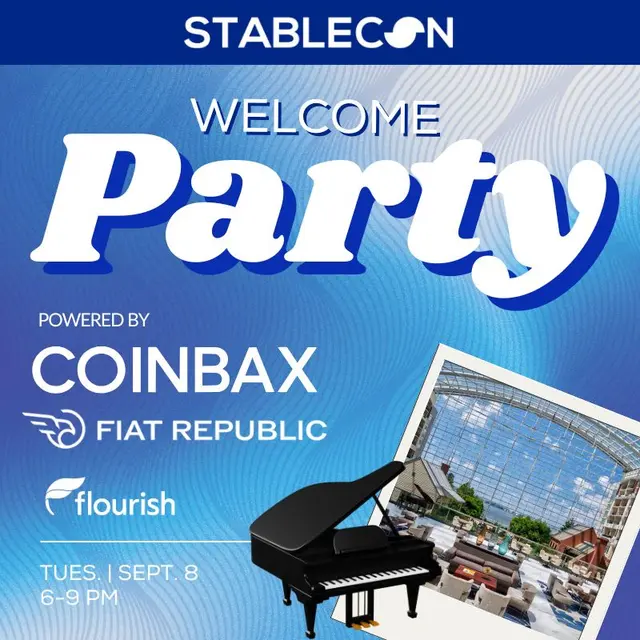 Stablecon Welcome Party Hosted by Coinbax, Fiat Republic & Flourish Ventures
