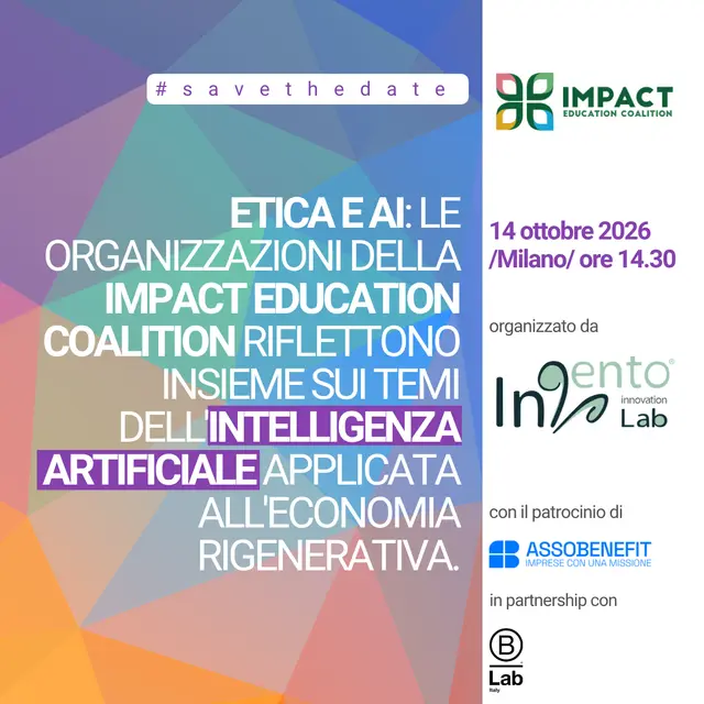 Etica e AI: le organizzazioni della Impact Education Coalition riflettono insieme sui temi dell'AI applicata all'economia rigenerativa