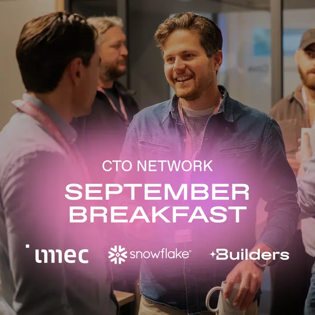 CTO Network September Breakfast - There is no value in data