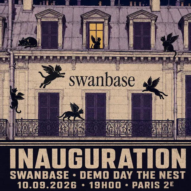 Soirée d'inauguration de swanbase 🐈‍⬛