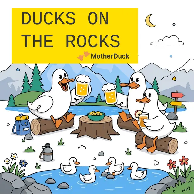 Ducks on The Rocks Denver