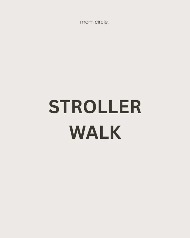 Mom Stroller Walk