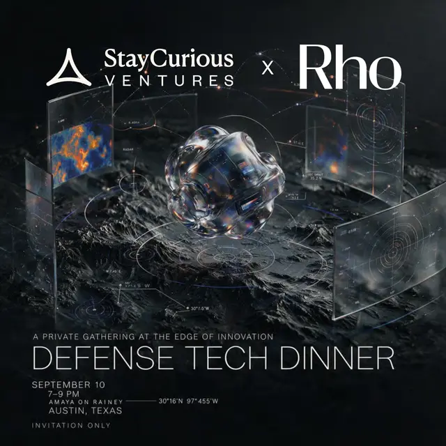Defense Tech Dinner