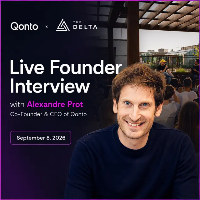 Alexandre Prot - Qonto x The Delta Founders at the Top
