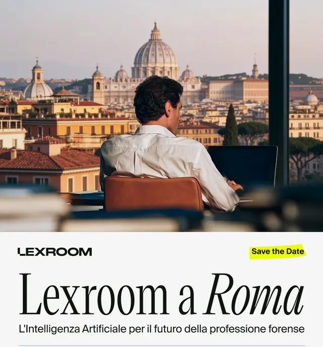 Lexroom a Roma: l'Intelligenza Artificiale per il futuro della professione forense