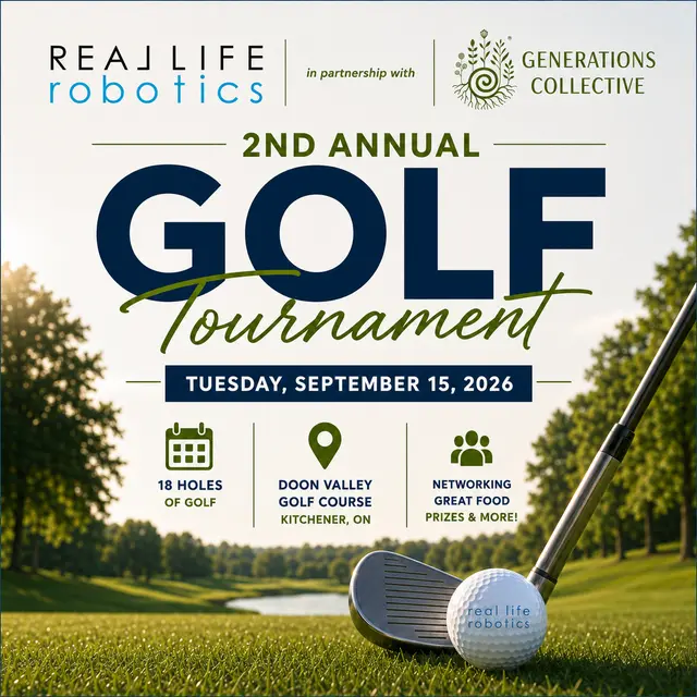 Real Life Robotics' 2nd Annual Golf Invitational In partnership with Generations Collective