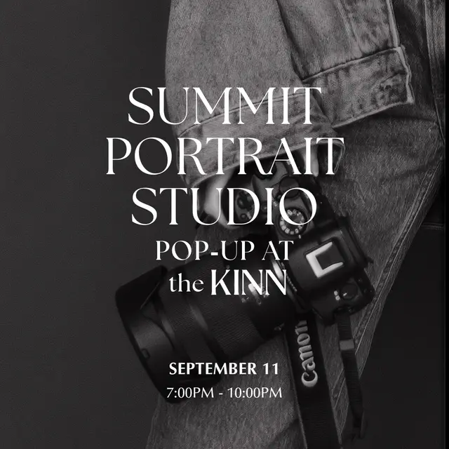 Summit Portrait Studio Pop-Up at the KINN