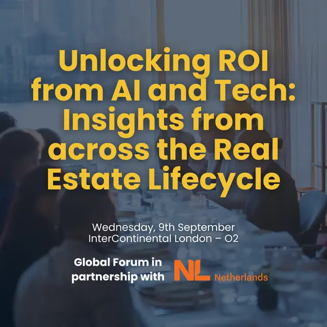 Unlocking ROI from AI and Tech, Insights from across the Real Estate Lifecycle