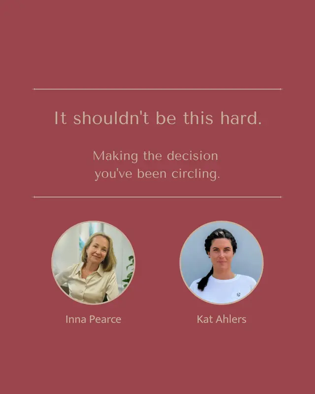 It Shouldn't Be This Hard: Making the Decision You've Been Circling