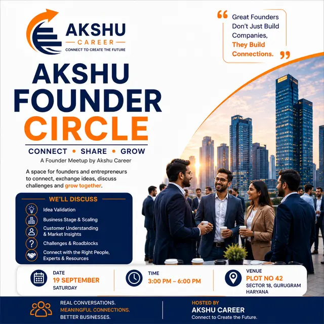 Akshu Founder circle