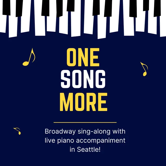 Broadway Singalong with One Song More - Sondheim & Schwartz Edition!