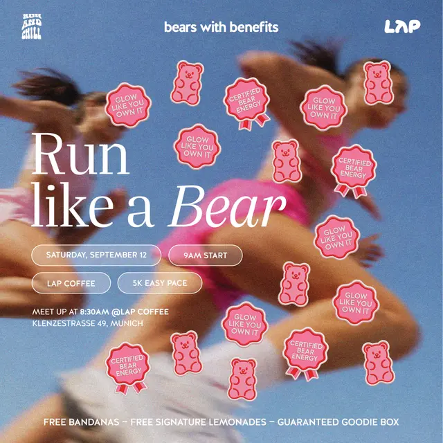 R&C x BWB - Run like a Bear 🐻 Female-only 5K
