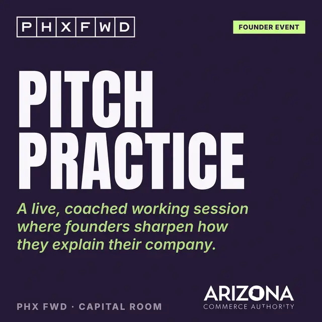 PHX FWD Pitch Practice: Learn, Observe, or Pitch