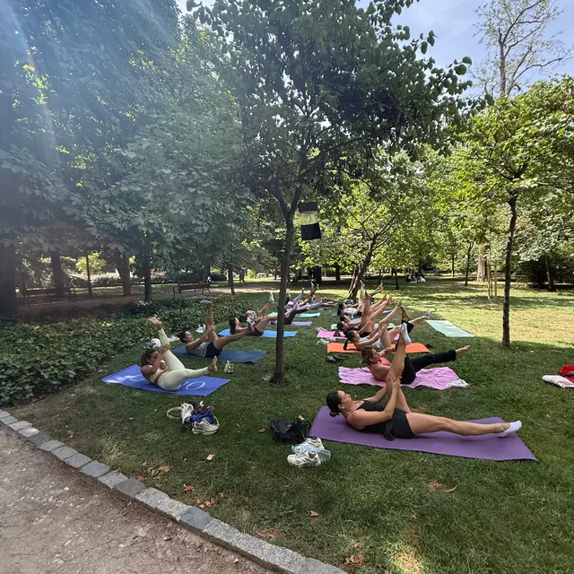 Pilates en el Retiro