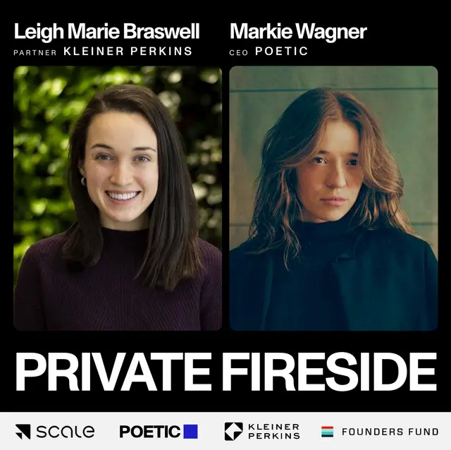 Private Fireside with Leigh Marie Braswell - First Product Manager at Scale AI to now leading investments at the frontier of AI