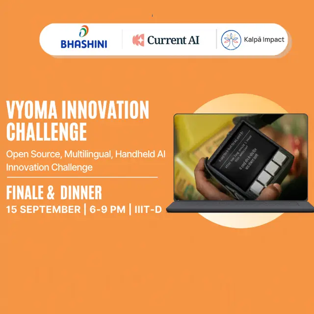 VYOMA Innovation Challenge - Finale & Dinner
