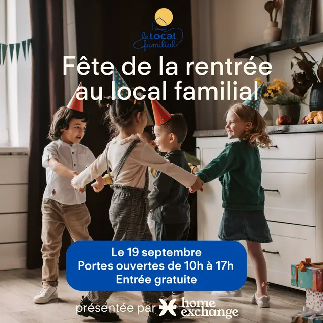 Fête de la rentrée au Local Familial