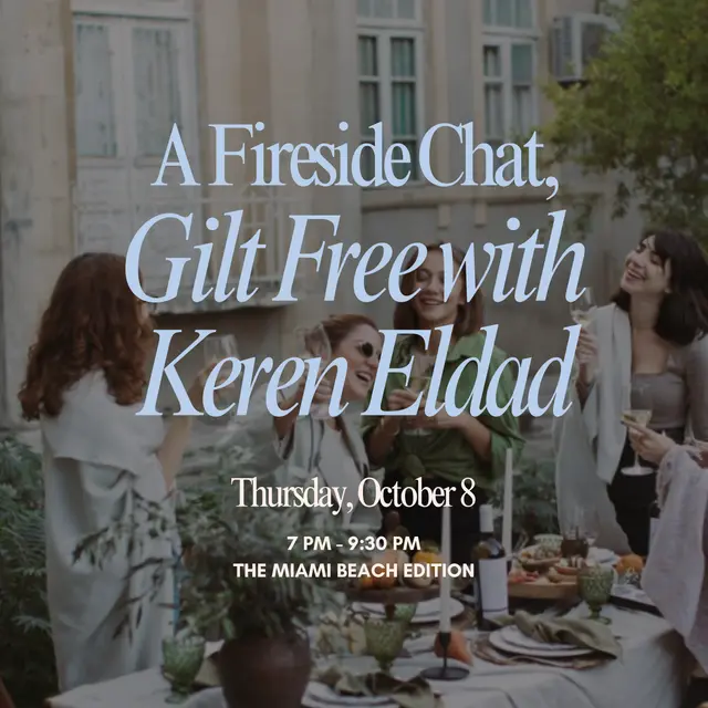 MIA: A Fireside Chat, Gilt Free with Keren Eldad