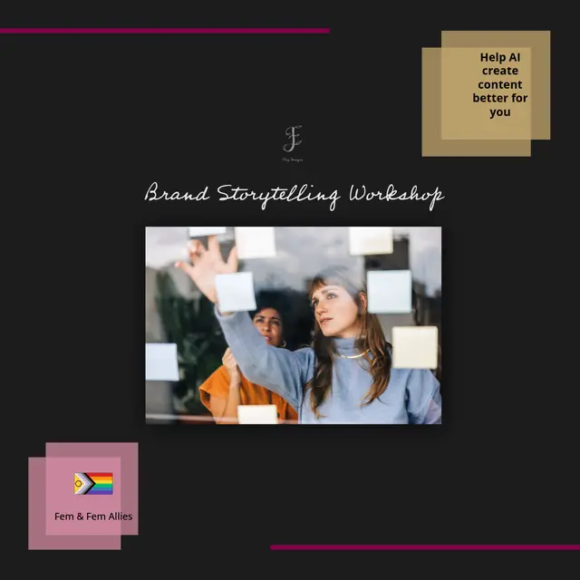 Brand Storytelling Workshop - Creating A Consistent Brand Presence