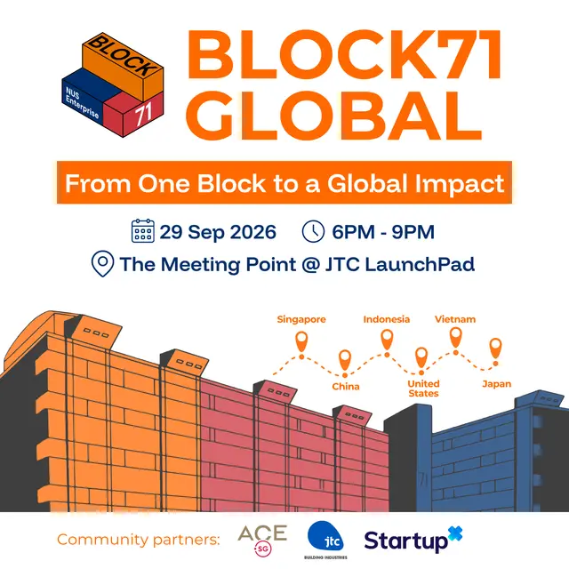 BLOCK71 Global: From One Block to a Global Impact