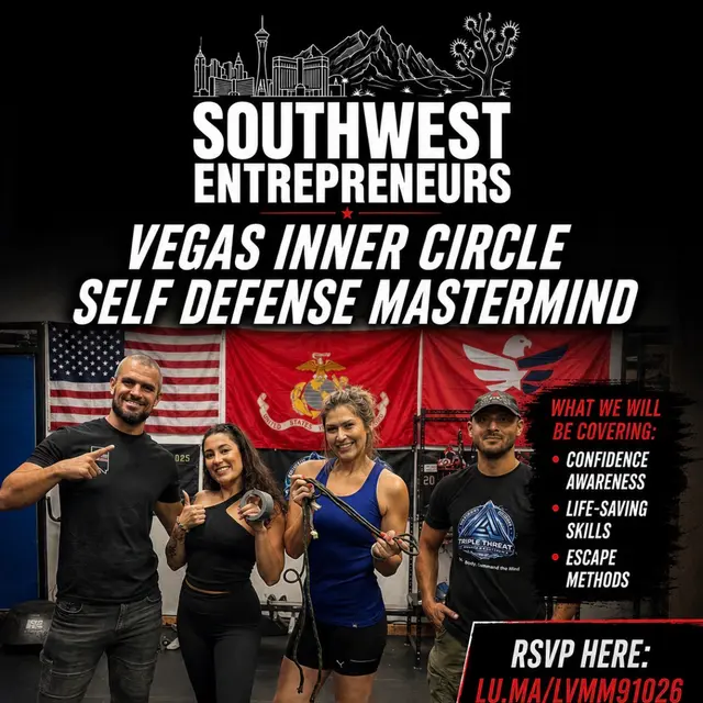 VEGAS INNER CIRCLE SELF DEFENSE MASTERMIND !