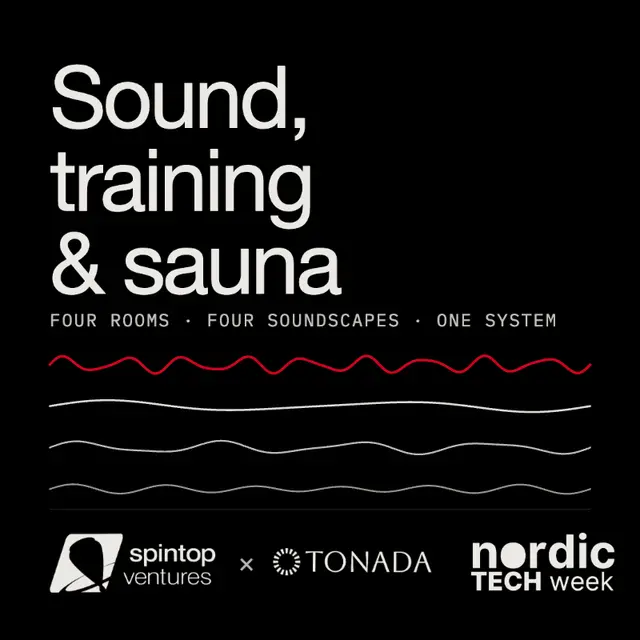 Sound, Training & Sauna with Spintop and Tonada