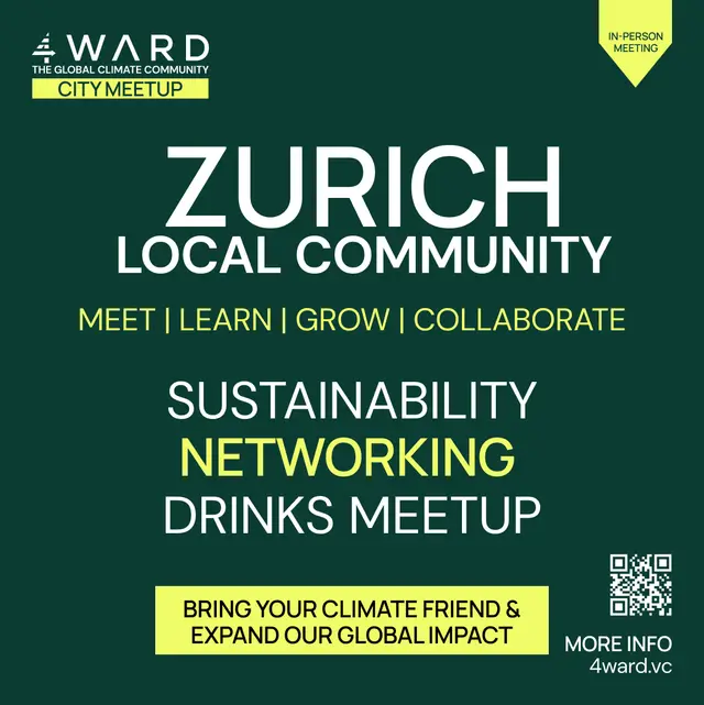 (RESCHEDULED) Zürich 4WARD Climate Cleanup | Platzspitz Community Action Morning