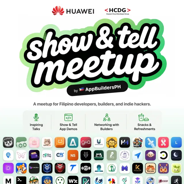 Show & Tell Meetup by AppBuildersPH