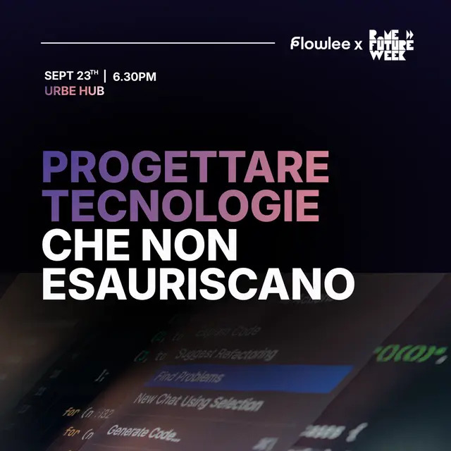 Progettare tecnologie che non esauriscano