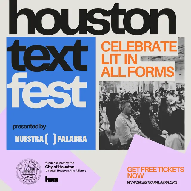 Houston Text Fest: Celebrate Lit in All Forms