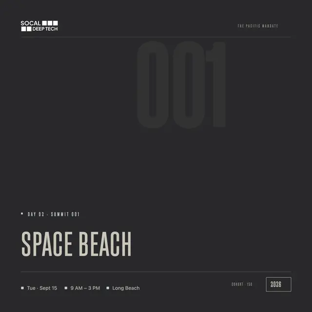 SPACE BEACH: SUMMIT 001