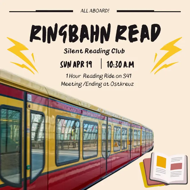 Ringbahn Read: Silent Reading in the S41
