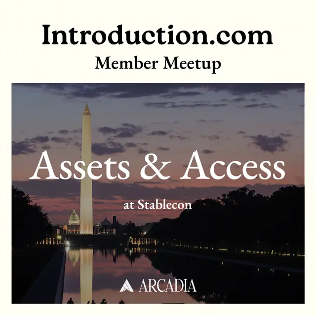 Introduction.com Member Meetup: Stablecon