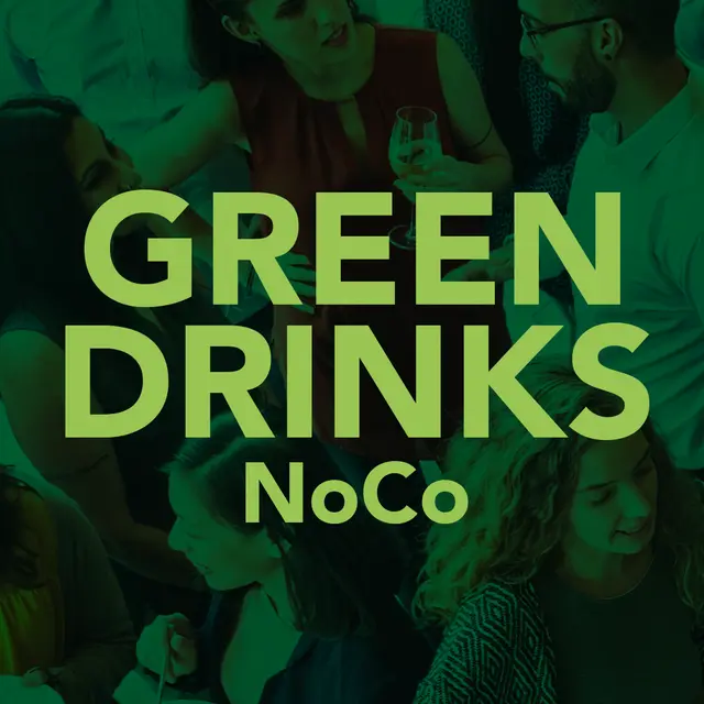 Green Drinks & Trees Water and People Parking Lot Party / fiesta en el estacionamiento